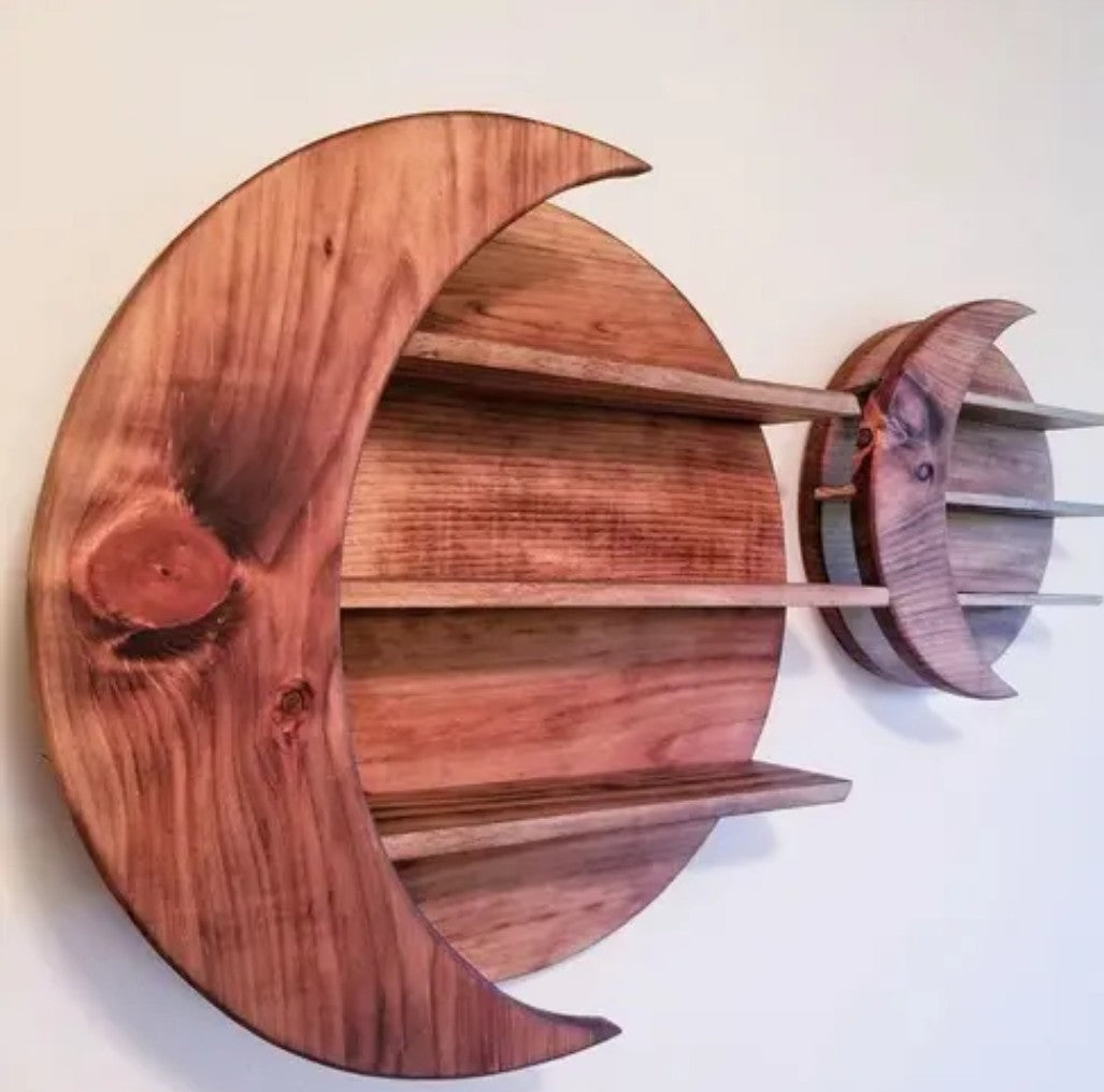 Wall decor & moon shelf
