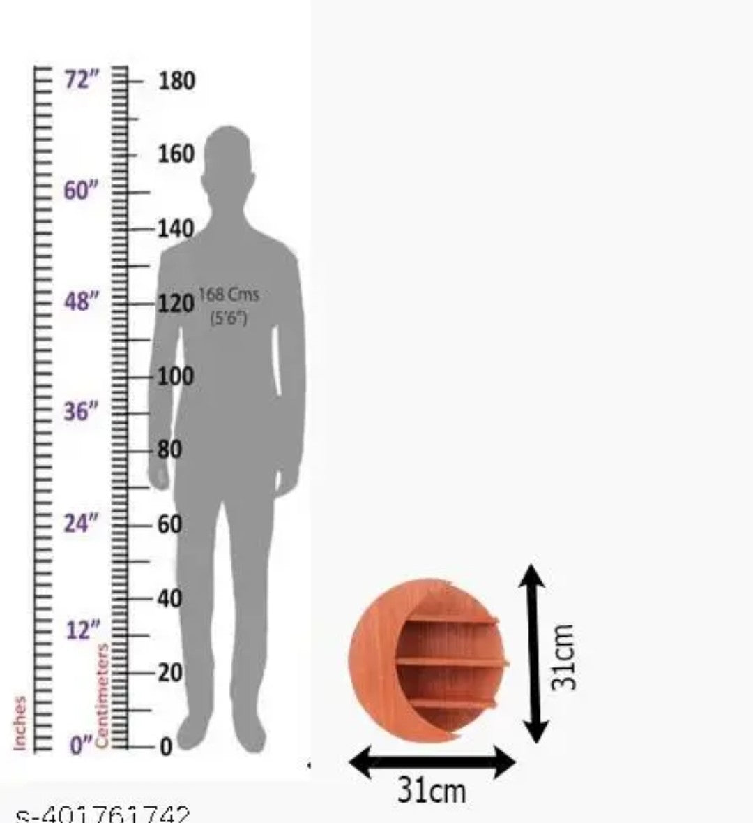 Wall decor & moon shelf