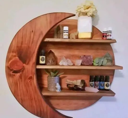 Wall decor & moon shelf